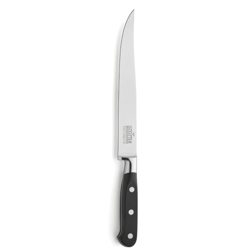 Richardson Sheffield V SABATIER Tranchiermesser | Edelstahl rostfrei & poliert | Fleischmesser extrem scharf | Profi-Messer | Chef Knife | Silber/Schwarz Richardson Sheffield V SABATIER Tranchiermesser | Edelstahl rostfrei & poliert | Fleischmesser extrem scharf | Profi-Messer | Chef Knife | Silber/Schwarz von RICHARDSON SHEFFIELD