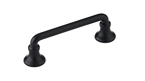 RICHELIEU Hardware BP873900 Toulon Collection Traditioneller Schrankgriff, 76,2 mm, Schwarz matt von RICHELIEU