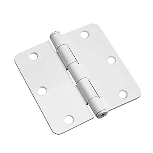 Richelieu Hardware 2821 WB 3–1/2 FULL Einsteckschloss Butt hinge-1/4 Radius, Weiß von RICHELIEU