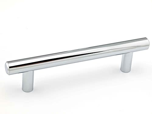Richelieu Hardware - BP20596140 - Contemporary Metal Pull - 205-3 25/32 in (96 mm) - Chrome Finish von RICHELIEU