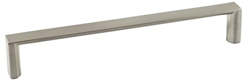 Richelieu Hardware - BP56325192195 - Contemporary Metal Pull - 5632-7 9/16 in (192 mm) - Brushed Nickel Finish von RICHELIEU