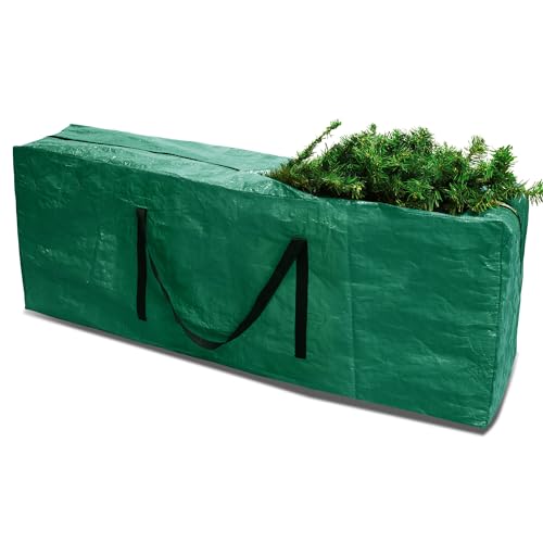 RICHIE Künstlicher Weihnachtsbaum Aufbewahrungstasche für 2,7m Tannenbaum, Aufbewahrungstasche für Weihnachtsbaum, praktisch zur Aufbewahrung von Weihnachtsbäumen, Verstärktem Tragegriff (Grün) von RICHIE