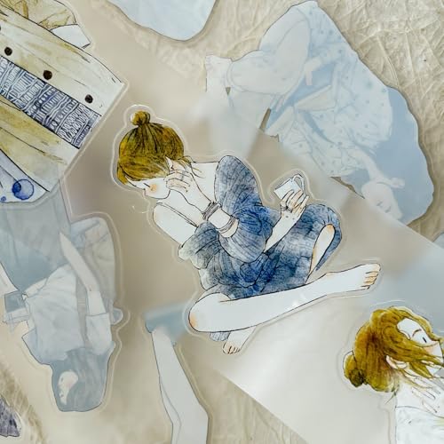 DingDing Vol11-38 A Cup of Coffee or Tea,Matte PET of Pre-cut Washi Tape Stickers,1.97 INx10.94 YD,Orginal Character Design for Scrapbooks Supplies,Journaling,Junk Journal,Bullet Journals,Planners DingDing Vol11-38 A Cup of Coffee or Tea,Matte PET of Pre-cut Washi Tape Stickers,1.97 INx10.94 YD,Orginal Character Design for Scrapbooks Supplies,Journaling,Junk Journal,Bullet Journals,Planners von RICHTAPES