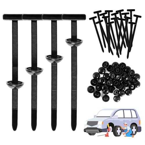 Universal Kabelbinder Schnalle Nylon-Kabelbinder: Selbstsichernder Kabelbinderhalter Mehrzweck-Kunststoff-Kabelbinder - Werkzeug für tägliche Reparaturen, Schnellfixierung, 50 Stück Universal Kabelbinder Schnalle Nylon-Kabelbinder: Selbstsichernder Kabelbinderhalter Mehrzweck-Kunststoff-Kabelbinder - Werkzeug für tägliche Reparaturen, Schnellfixierung, 50 Stück von RICKMASK