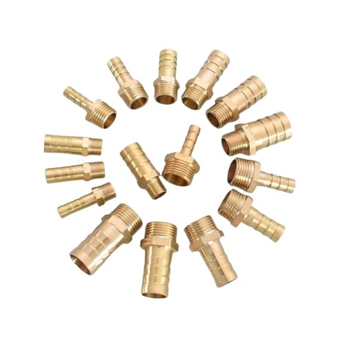 mm 6 mm 8 mm 10 mm 12 mm Schlauchanschluss Außendurchmesser bis M8 M10 M12 M14 M16 M18 Metrisches Außengewinde Messingrohrverschraubung Kupplungsverbindung, M18 x 1,5 bis 8 mm mm 6 mm 8 mm 10 mm 12 mm Schlauchanschluss Außendurchmesser bis M8 M10 M12 M14 M16 M18 Metrisches Außengewinde Messingrohrverschraubung Kupplungsverbindung, M18 x 1,5 bis 8 mm von RICODA