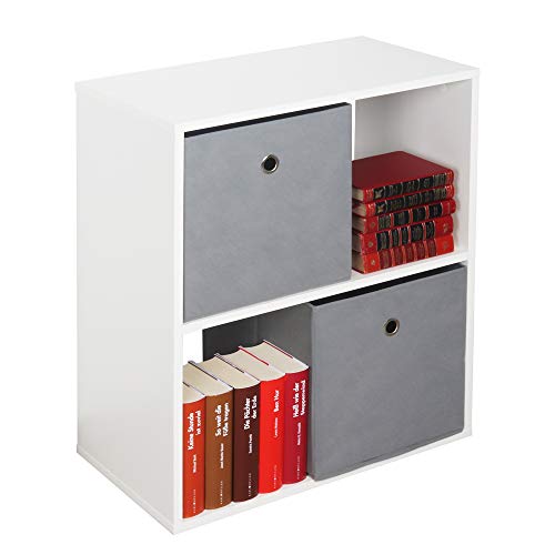 RICOO Bücherregal weiß 2 Fächer 71 x 60 x 31 cm Regal Spannplatte aus Holz Modern weiß matt WM111-WM, Standregal Büro Bücherregale, Regale & Ablagen, Druckerständer, Druckerregal, Aktenregal RICOO Bücherregal weiß 2 Fächer 71 x 60 x 31 cm Regal Spannplatte aus Holz Modern weiß matt WM111-WM, Standregal Büro Bücherregale, Regale & Ablagen, Druckerständer, Druckerregal, Aktenregal von RICOO