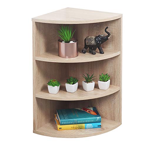 RICOO Eckregal Hängend 60 x 33 x 33 Braun Sonoma Eiche, Spanplatte aus Holz, Hängereral WM053-ES, Regal Wand, Bücherregal Eck Wandregal Ecke Küchenregal Wandboard Eckwandregal Schweberegal RICOO Eckregal Hängend 60 x 33 x 33 Braun Sonoma Eiche, Spanplatte aus Holz, Hängereral WM053-ES, Regal Wand, Bücherregal Eck Wandregal Ecke Küchenregal Wandboard Eckwandregal Schweberegal von RICOO