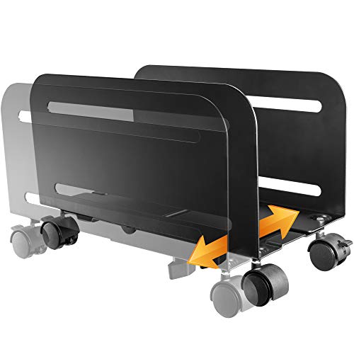 RICOO PC Computer Halterung mit Rollen Rechner Boden Ständer Computerhalterung RH-04 CPU Ständer Rechnerhalterung Server Rack Rollbar Gehäuse Wagen unter & neben Schreibtisch RICOO PC Computer Halterung mit Rollen Rechner Boden Ständer Computerhalterung RH-04 CPU Ständer Rechnerhalterung Server Rack Rollbar Gehäuse Wagen unter & neben Schreibtisch von RICOO