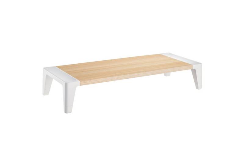 RICOO Schreibtischaufsatz FS0142, (1-St), Monitorständer Schreibtisch Monitorerhöhung Bildschirm Tisch Aufsatz von RICOO