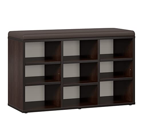 RICOO Schuhbank mit Sitzfläche & Stauraum 79x49x30cm Pressholz Dunkelbraun, Schuhregal mit Sitzkissen WM035-EB-B, Schuhschrank mit Sitzbank Bank mit Schuhablage Garderobenbank Sitzbänke & Truhen RICOO Schuhbank mit Sitzfläche & Stauraum 79x49x30cm Pressholz Dunkelbraun, Schuhregal mit Sitzkissen WM035-EB-B, Schuhschrank mit Sitzbank Bank mit Schuhablage Garderobenbank Sitzbänke & Truhen von RICOO