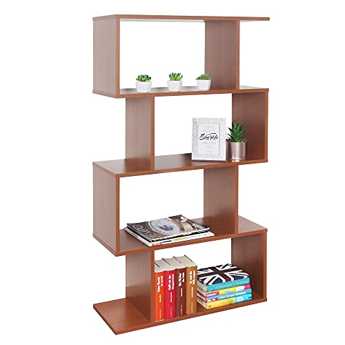 RICOO Standregal 4 Regalböden WM071-ER Raumteiler Regal schmal Eiche rustikal Dunkelbraun 129×70×25 cm Bücherregal Holzregal Wand Würfelregal Büroregal klein Regale & Ablagen Bookshelf Wandregal Holz RICOO Standregal 4 Regalböden WM071-ER Raumteiler Regal schmal Eiche rustikal Dunkelbraun 129×70×25 cm Bücherregal Holzregal Wand Würfelregal Büroregal klein Regale & Ablagen Bookshelf Wandregal Holz von RICOO