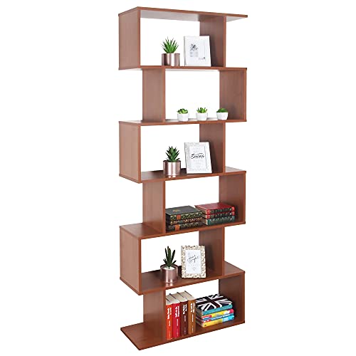 RICOO Standregal 6 Regalböden WM070-ER Raumteiler Regal schmal Eiche rustikal Dunkelbraun 192×70×25 cm Bücherregal Holzregal Wand Würfelregal Büroregal klein Regale & Ablagen Bookshelf Wandregal Holz RICOO Standregal 6 Regalböden WM070-ER Raumteiler Regal schmal Eiche rustikal Dunkelbraun 192×70×25 cm Bücherregal Holzregal Wand Würfelregal Büroregal klein Regale & Ablagen Bookshelf Wandregal Holz von RICOO
