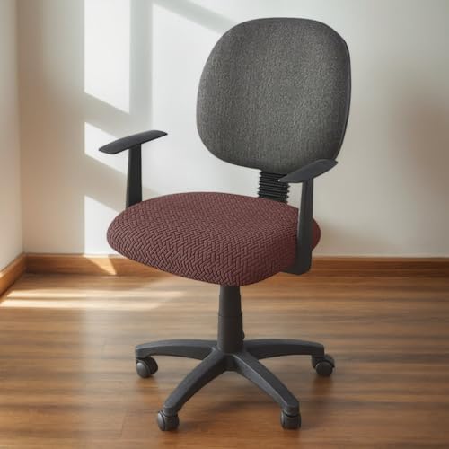 Abnehmbare Schonbezüge Mit Bändern Waschbar Polyester Elastische Stuhlhussen 4Er Set Sitzbezüge Für Esszimmerstühle Büro Schreibtischstuhl,E,6PCS Abnehmbare Schonbezüge Mit Bändern Waschbar Polyester Elastische Stuhlhussen 4Er Set Sitzbezüge Für Esszimmerstühle Büro Schreibtischstuhl,E,6PCS von RICPYOIU