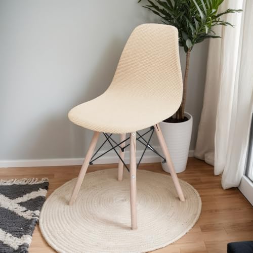 Hohe Rückenlehne Stretch-Schonbezüge Für Küchenstühle Polyester 4Er-Set Esszimmerstuhlhussen Abnehmbare Waschbare Sitzschoner Zuhause Hotel Bankett,A,2PCS von RICPYOIU