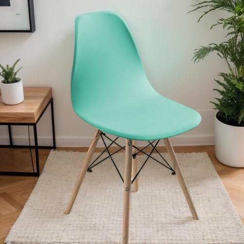 Stretch Stuhlhussen Set 6 Stück Hohe Rückenlehne Polyester Stuhlhussen Für Esszimmerstühle Waschbare Abnehmbare Stuhlhussen Zuhause Hotel Bankett,C,8PCS von RICPYOIU