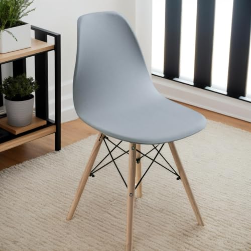 Stretch Stuhlhussen Set 6 Stück Hohe Rückenlehne Polyester Stuhlhussen Für Esszimmerstühle Waschbare Abnehmbare Stuhlhussen Zuhause Hotel Bankett,E,2PCS von RICPYOIU