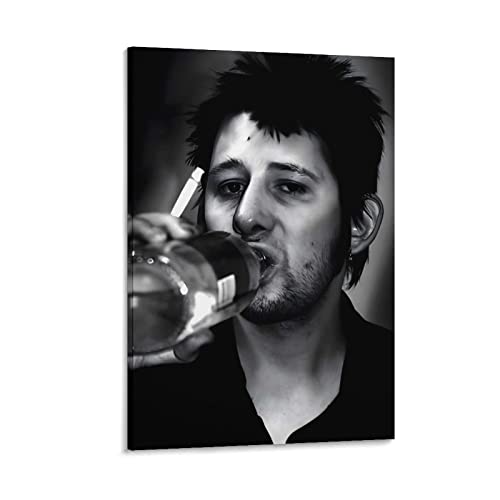 RIDAEX Bild Auf Leinwand 40 * 60cm Senza Cornice The Pogues MacGowan Decorative Canvas Wall Art Soggiorno Poster Camera da letto von RIDAEX