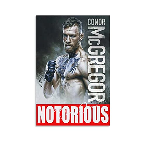 RIDAEX GemäLde Auf Leinwand 40 * 60cm Senza Cornice Donald Cerrone Poster Estetica Camera Decor Wall Art per Boys Home von RIDAEX
