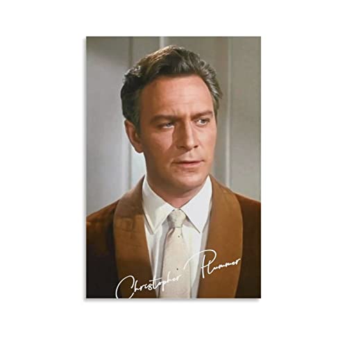 RIDAEX Leinwand Druck Poster 50 * 70cm Senza Cornice Christopher Plummer Poster Estetica Camera Decor Wall Art per Boys Home RIDAEX Leinwand Druck Poster 50 * 70cm Senza Cornice Christopher Plummer Poster Estetica Camera Decor Wall Art per Boys Home von RIDAEX