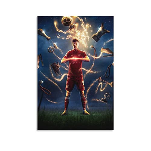 RIDAEX Poster und Drucke 30 * 50cm Senza Cornice Robert Lewandowski Fanart Cool Poster Home Decoration Room Wall Art per camera da letto Soggiorno RIDAEX Poster und Drucke 30 * 50cm Senza Cornice Robert Lewandowski Fanart Cool Poster Home Decoration Room Wall Art per camera da letto Soggiorno von RIDAEX