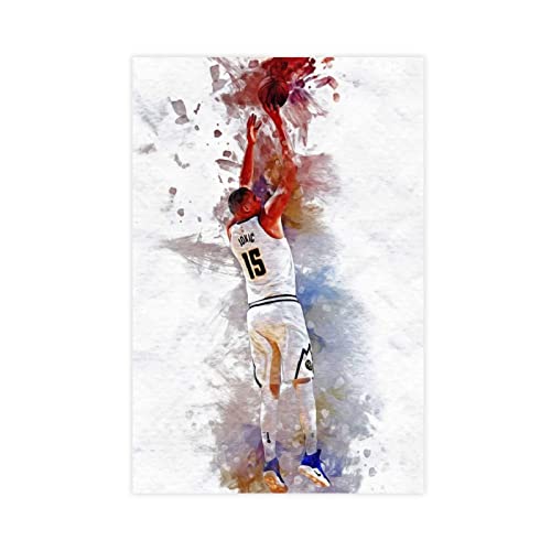 RIDAEX Poster und Drucke 50 * 70cm Senza Cornice Nikola Jokic Poster American Basketball 6 Wall Art Paintings Picture for Living Room Homes RIDAEX Poster und Drucke 50 * 70cm Senza Cornice Nikola Jokic Poster American Basketball 6 Wall Art Paintings Picture for Living Room Homes von RIDAEX