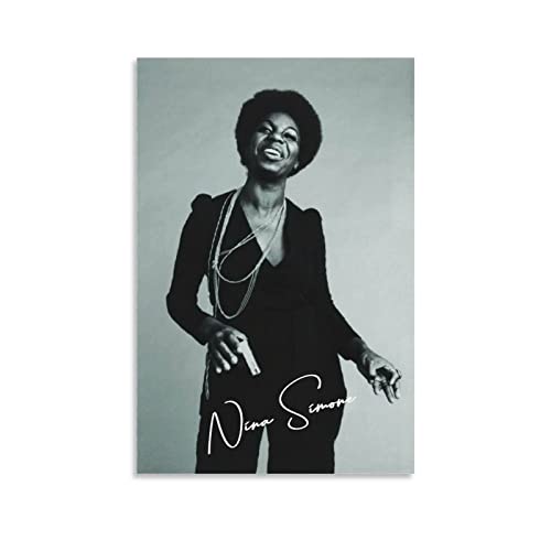 RIDAEX Poster und Drucke 50 * 70cm Senza Cornice Nina Simone Poster Soggiorno Camera da letto Pittura Opera d'arte RIDAEX Poster und Drucke 50 * 70cm Senza Cornice Nina Simone Poster Soggiorno Camera da letto Pittura Opera d'arte von RIDAEX