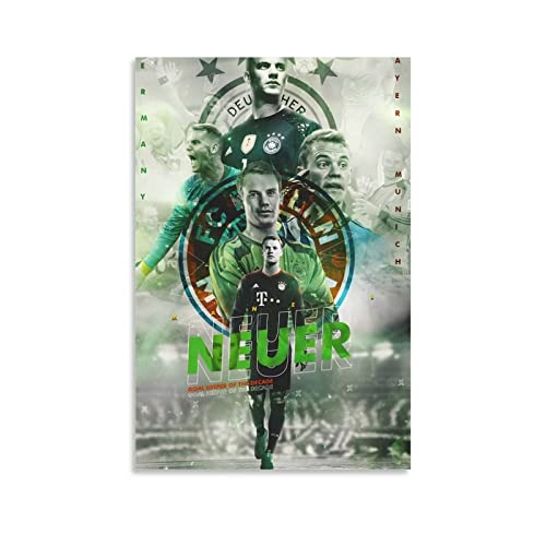RIDAEX Poster und Drucke 60 * 90cm Senza Cornice Manuel Neuer FC Bayern Monaco 2 Soggiorno Poster Camera da letto Pittura RIDAEX Poster und Drucke 60 * 90cm Senza Cornice Manuel Neuer FC Bayern Monaco 2 Soggiorno Poster Camera da letto Pittura von RIDAEX