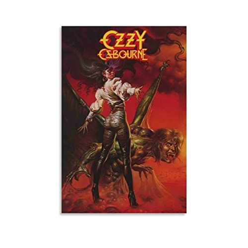 RIDAEX Poster und Drucke 60 * 90cm Senza Cornice Ozzy Osbourne Rapper Decorative Canvas Wall Art Soggiorno Poster Camera da letto RIDAEX Poster und Drucke 60 * 90cm Senza Cornice Ozzy Osbourne Rapper Decorative Canvas Wall Art Soggiorno Poster Camera da letto von RIDAEX