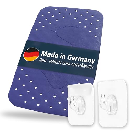 Badewanneneinlage, Wanneneinlage, Badematte Step ca. 38x72 cm, dunkelblau, 100% TPE | inkl. 2 Haken | frei von PVC, Phthalaten, Blei, Latex | TÜV geprüft | Made in Germany Badewanneneinlage, Wanneneinlage, Badematte Step ca. 38x72 cm, dunkelblau, 100% TPE | inkl. 2 Haken | frei von PVC, Phthalaten, Blei, Latex | TÜV geprüft | Made in Germany von RIDDER