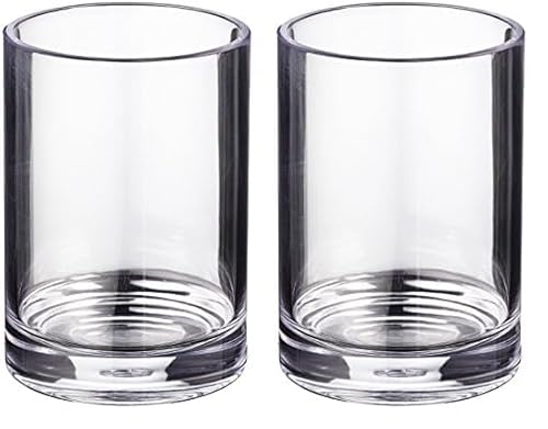 RIDDER 2002100 Becher Windows transparent, ca. 7,5 x 7,5 x 10 cm (Packung mit 2) von RIDDER