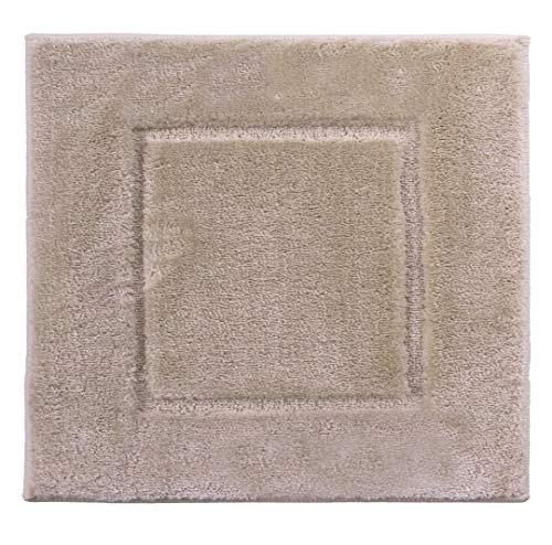 RIDDER 7011109-00 Stadion Badteppich, Teppich, Vorleger, Polyester, Hellbeige, ca. 50x50 cm von RIDDER