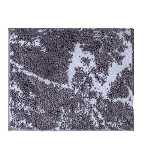 RIDDER Badezimmerteppich Marmor grau 55x50 cm von RIDDER