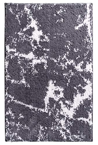 RIDDER Badezimmerteppich Marmor grau 60x90 cm von RIDDER