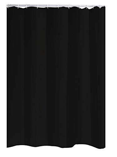 RIDDER Duschvorhang Folie Standard schwarz 180x200 cm von RIDDER
