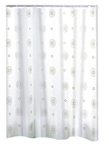 RIDDER Duschvorhang Textil Cosmos grau 180x200 cm von RIDDER