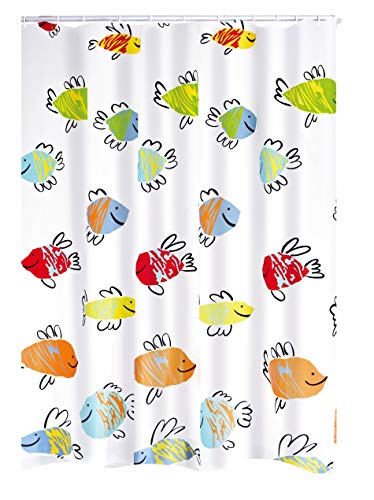 RIDDER Duschvorhang Textil Malawi Multicolor 180x200 cm RIDDER Duschvorhang Textil Malawi Multicolor 180x200 cm von RIDDER
