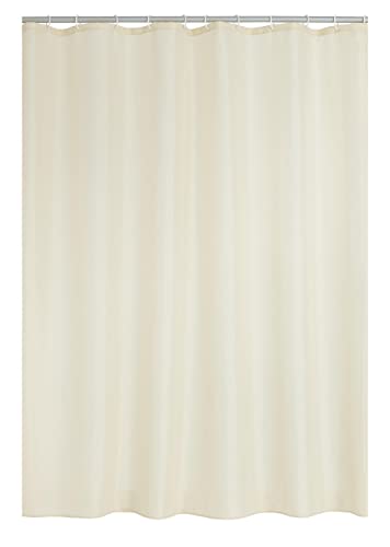 RIDDER Duschvorhang Textil Uni beige 180x200 cm von RIDDER