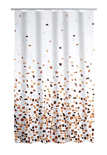 RIDDER Duschvorhang Textil Zelda beige 180x200 cm von RIDDER