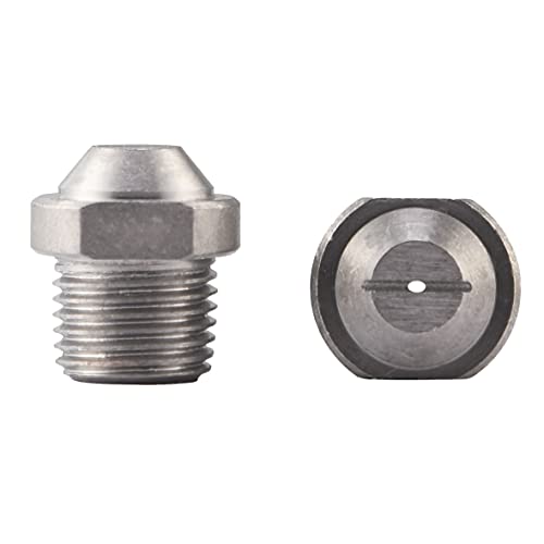 RIDGE WASHER Hochdruckreiniger-Düse, 25 Grad, 1,5 mm, 1/8" NPT, 4000 PSI, 2 Stück, Edelstahl, Universal, Hochdruckreiniger-Zubehör von RIDGE WASHER