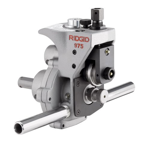RIDGID 25638 975 Combo Roll Groover, Grooving Machine Mounts to RIDGID 300 Power Drive for Zeitples 10, 40 und 80 Pipe Chrome Small von RIDGID