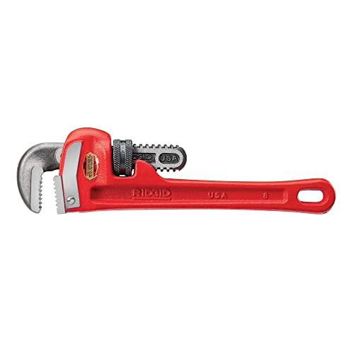 RIDGID 31005 Modell 8" gerade Rohrzange für schwere Beanspruchung, 8" Sanitär-Schraubenschlüssel von RIDGID