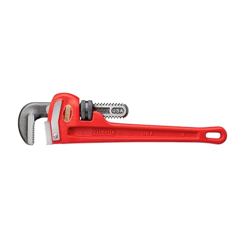 RIDGID 31015 Modell 12" gerade Rohrzange für schwere Beanspruchung, 12" Sanitär-Schraubenschlüssel von RIDGID