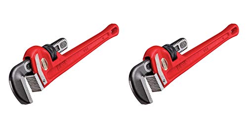 RIDGID 31025 Modell 18 robuste gerade Rohrzange, 45,7 cm, Sanitärschlüssel (2 Stück) von RIDGID