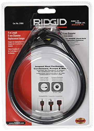 RIDGID 37093 6 mm Kamerakopf mit 1 m Kabel, Kamerakopfzubehör von RIDGID