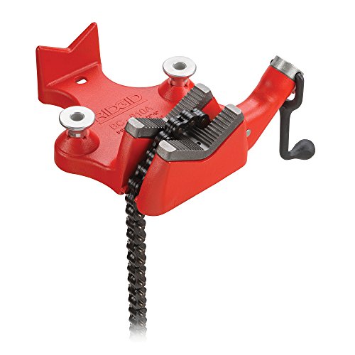 RIDGID 40215 Modell BC-810 Kettenrohrschraubstock mit oberer Schraube, Schraubstock 1/2" bis 8" (15 bis 200 mm) von RIDGID