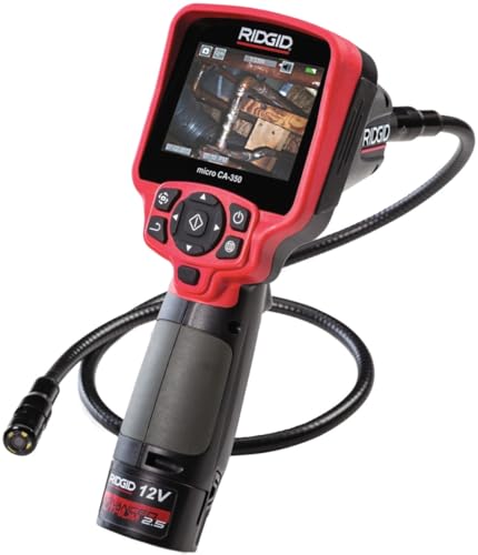 RIDGID 63888 Micro CA-350 X Inspektionskamera mit WLAN und Bluetooth-Konnektivität von RIDGID