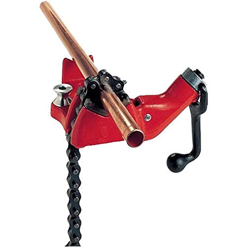 RIDGID 40210 Modell BC-610 Kettenrohrschraubstock mit oberer Schraube, Schraubstock 1/4" bis 6" (8 bis 150 mm) von RIDGID