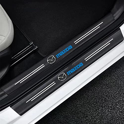 RIDGOEL 4 Stück Auto Einstiegsleisten Schutzfolie Kohlefaser Türschweller Aufkleber für Mazda 2 3 5 6 CX-3 CX-30 CX-5 CX-50 CX-60 CX-7 CX-8 CX-9 Auto Tür Schritt Platte Abdeckung Lackschutzfolie B RIDGOEL 4 Stück Auto Einstiegsleisten Schutzfolie Kohlefaser Türschweller Aufkleber für Mazda 2 3 5 6 CX-3 CX-30 CX-5 CX-50 CX-60 CX-7 CX-8 CX-9 Auto Tür Schritt Platte Abdeckung Lackschutzfolie B von RIDGOEL