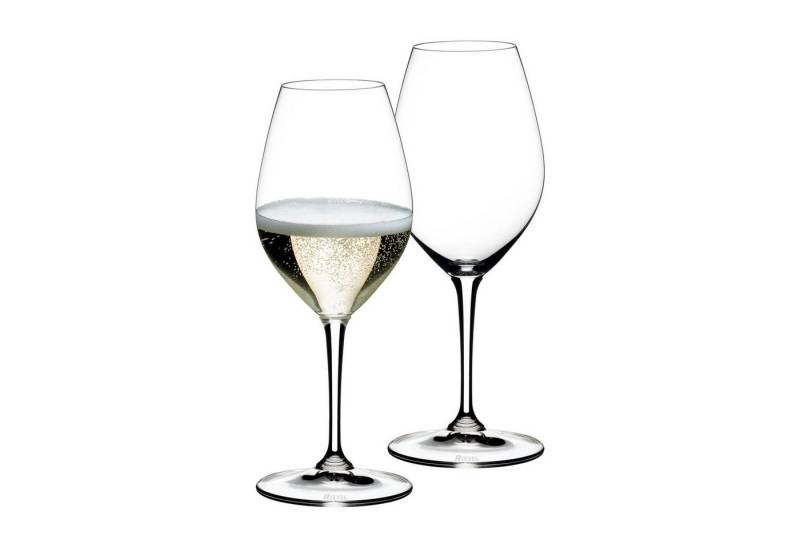 RIEDEL THE WINE GLASS COMPANY Champagnerglas Vinum Champagner Weingläser 445 ml 2er Set, Glas von RIEDEL THE WINE GLASS COMPANY