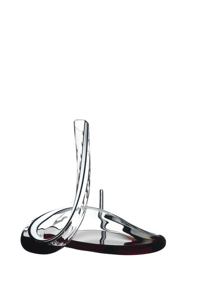 RIEDEL THE WINE GLASS COMPANY Dekanter Riedel Fatto a Mano Dekanter Mamba Black/White/Black Optical von RIEDEL THE WINE GLASS COMPANY